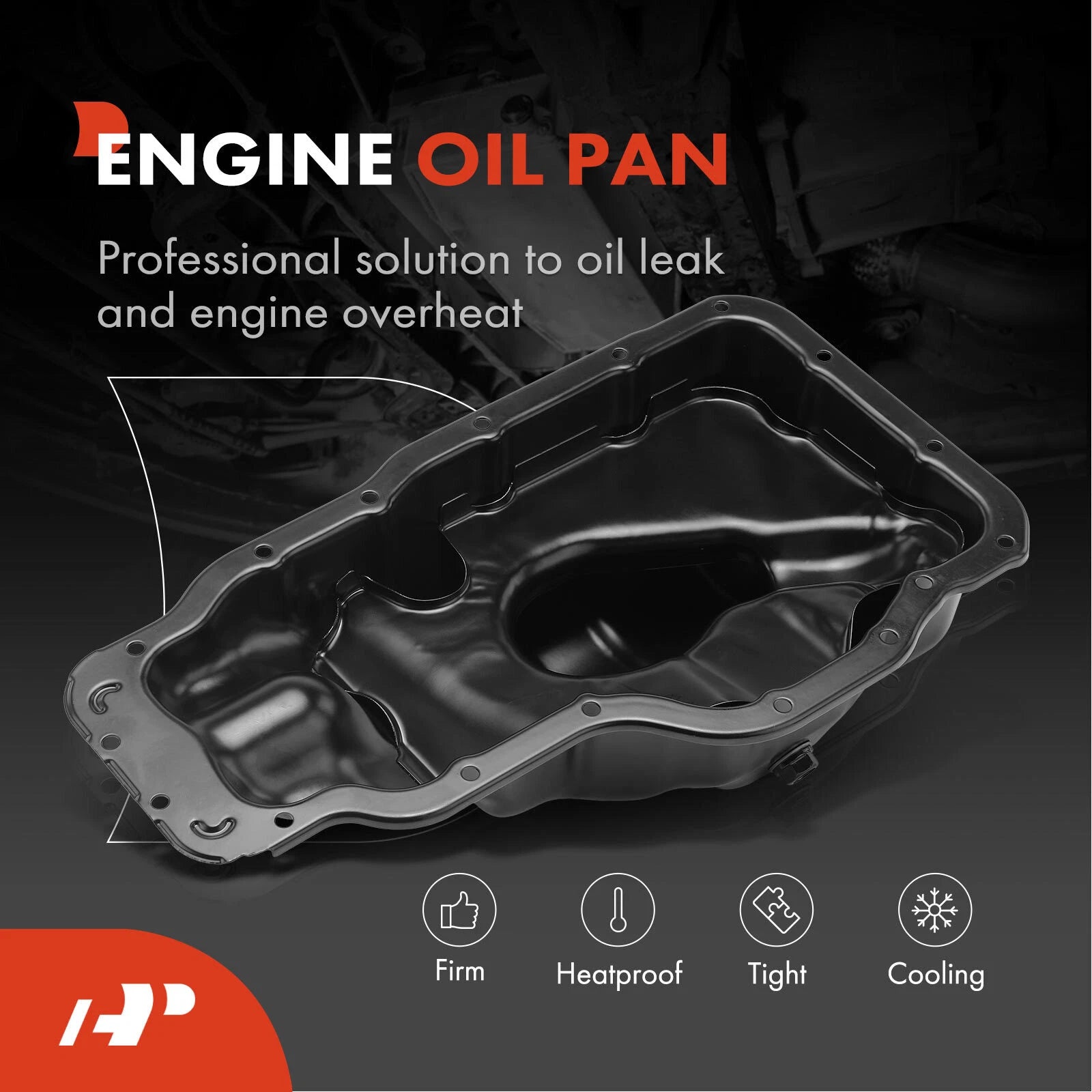 Engine Oil Pan for Hyundai Elantra (2015–2020), Sonata (2016–2019), Kia Soul (2015–2020)