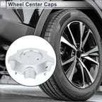 Wheel Center Caps No.4260B0K080 for Toyota Hilux (2011–2015) Silver Plastic
