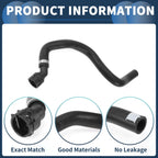 Radiator Hose for Audi A4 Avant 1.8L (2004–2005) No. 8E1819373R Black