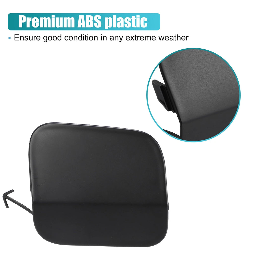 Front Right Bumper Tow Hook Cover for Toyota Highlander (2014–2019) No.52127-0E930 Black