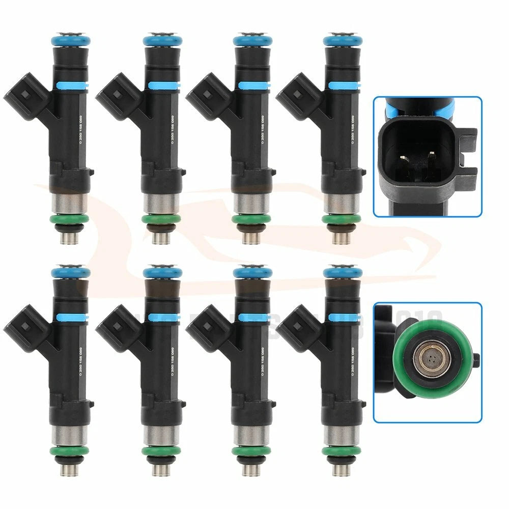 Set of 8 Fuel Injectors for Ford Crown Victoria Mercury Grand Marquis (2006–2011)