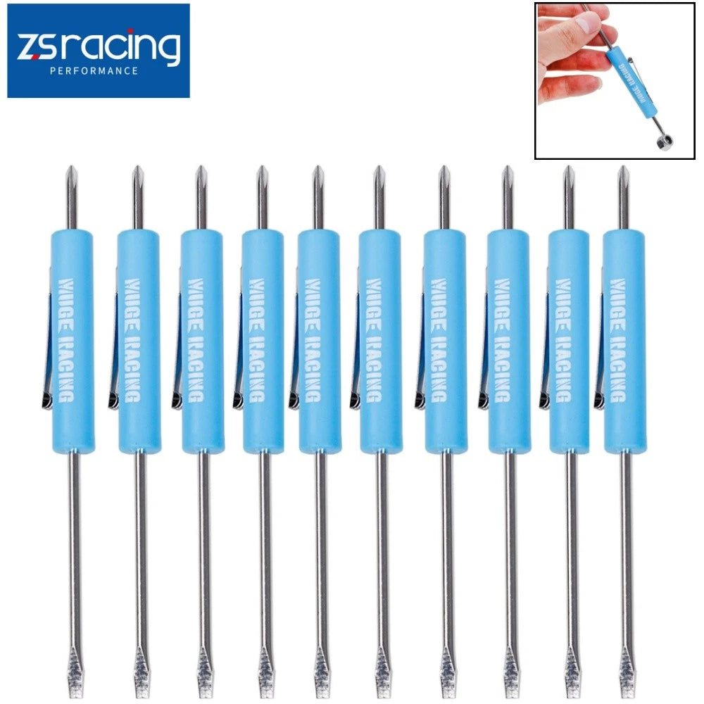 10PCS Mini Pocket Screwdriver Set with Magnet and Clip