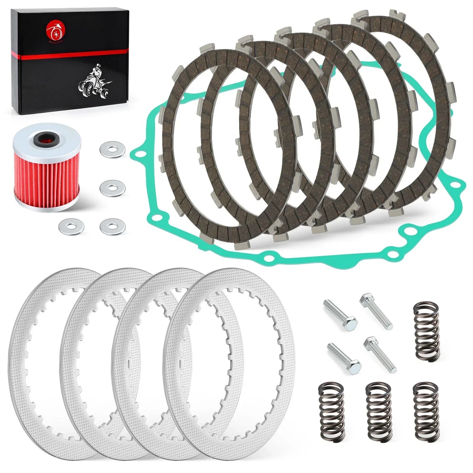 Clutch kit Heavy Duty Springs w/ Gasket for Kawasaki Ninja 250R (2008-2012)