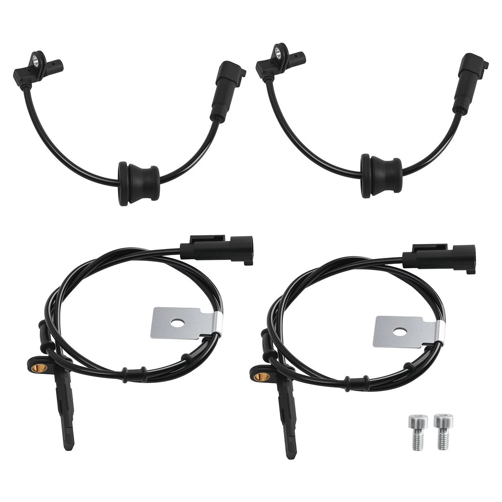 Set of 4 ABS Wheel Speed Sensors for Chevrolet Equinox (2010–2017)