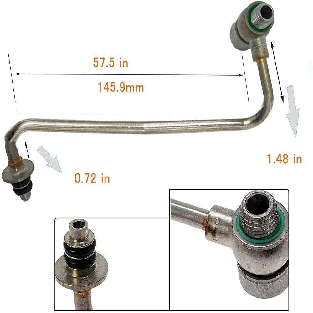 Turbo Oil Feed Pipe Tube for Chevy Cruze 1.4 (2011–2018) 625829 55592600 25198546