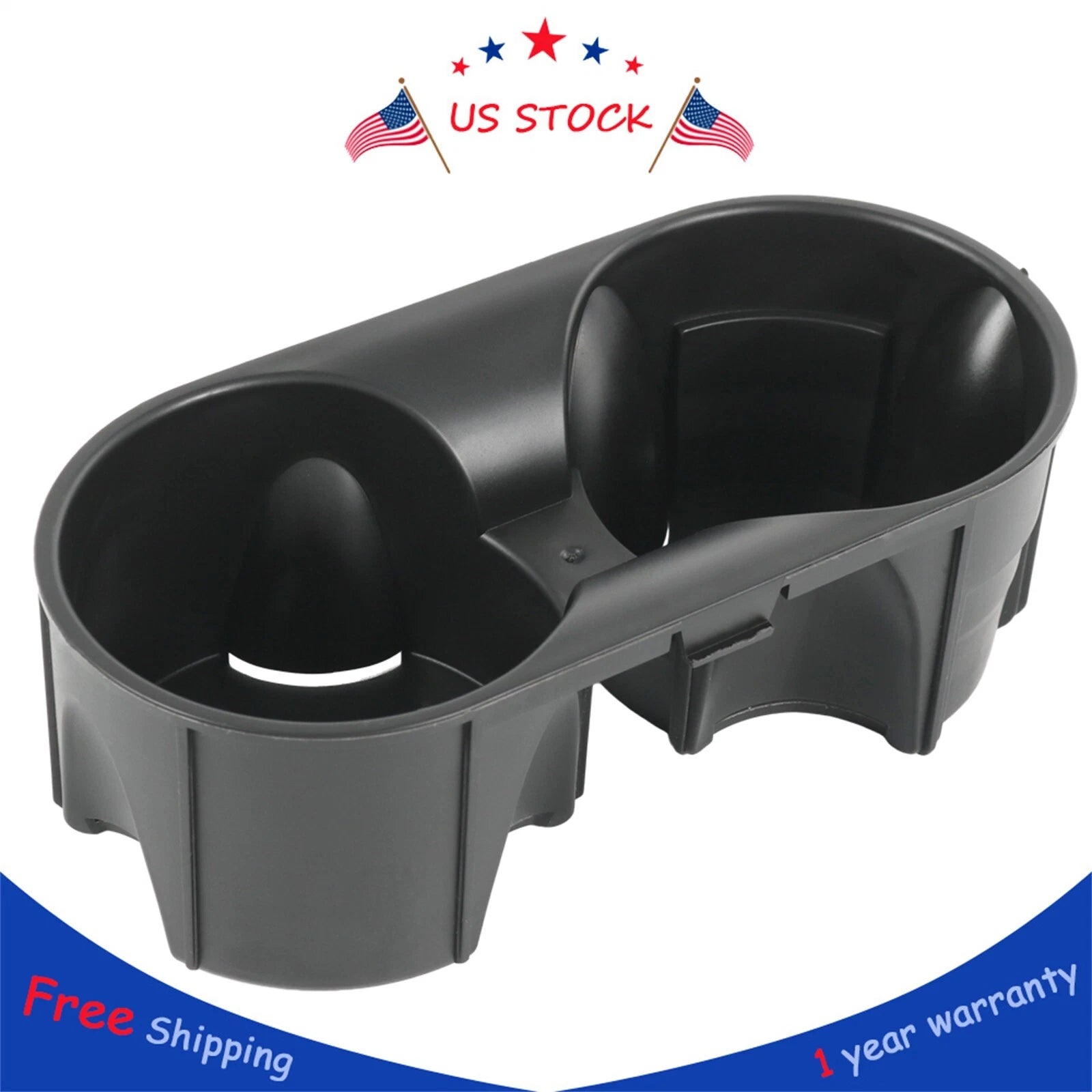 Front Console Cup Holder for Jeep Wrangler (2007–2010)