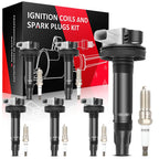 Ignition Coils & Spark Plugs for Ford Taurus Flex Lincoln MKT MKS (2010–2012)