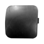 Replacement Black Matte Polypropylene Front Passenger Side Tow Hook Cover