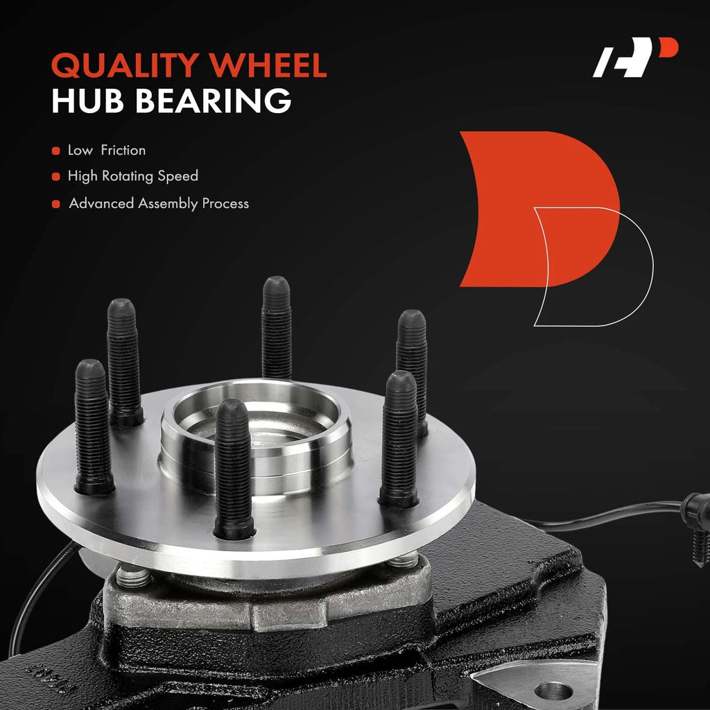 Front Right Steering Knuckle & Hub Bearing for Chevrolet Silverado 1500 (2007–2018)