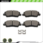 Rear Ceramic Brake Pads for Cadillac ATS (2016) 1659