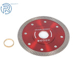 2 Piece 4.5 Inch Diamond Porcelain Saw Blade for Ceramic Cutting