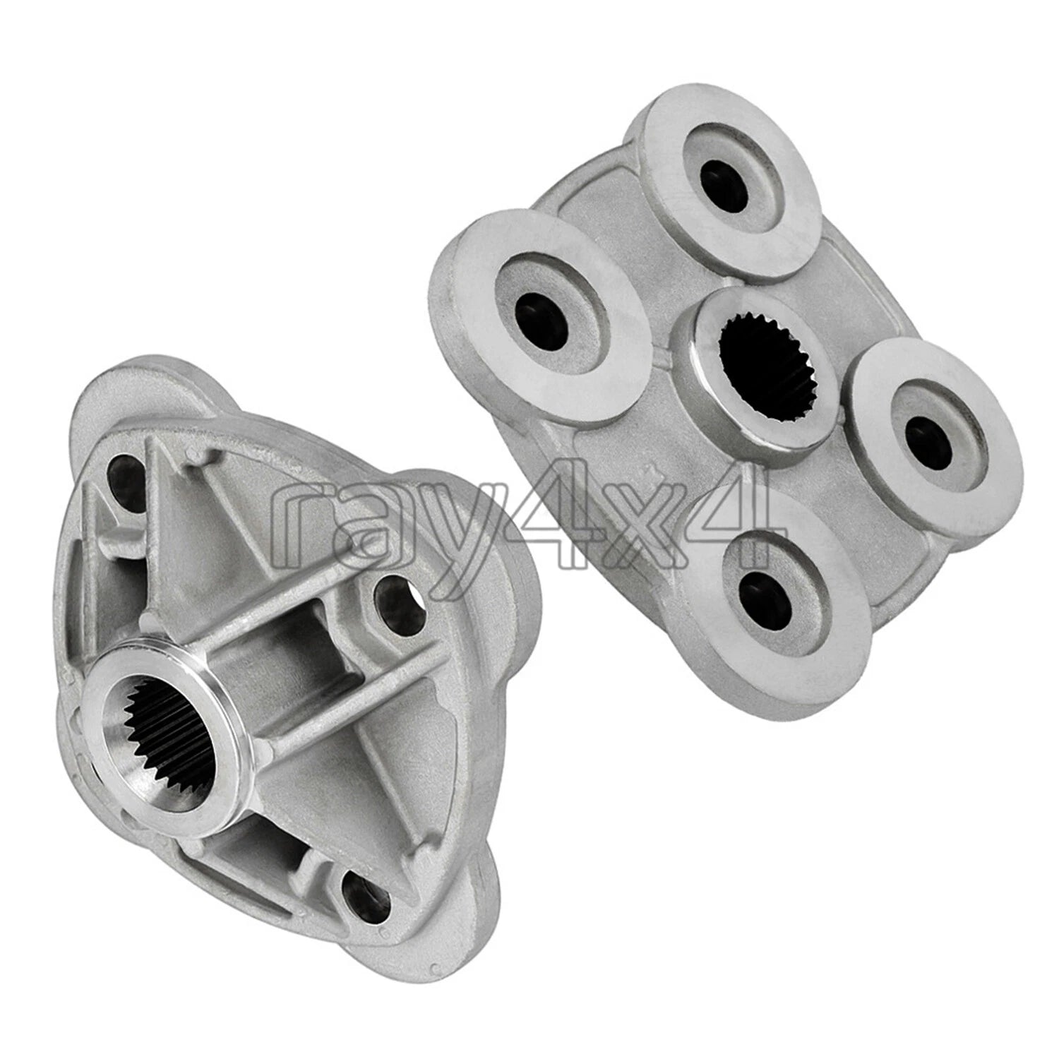 2X Rear L/R Wheel Hub w/ Hardware for Polaris Scrambler 400 (1996–1998)
