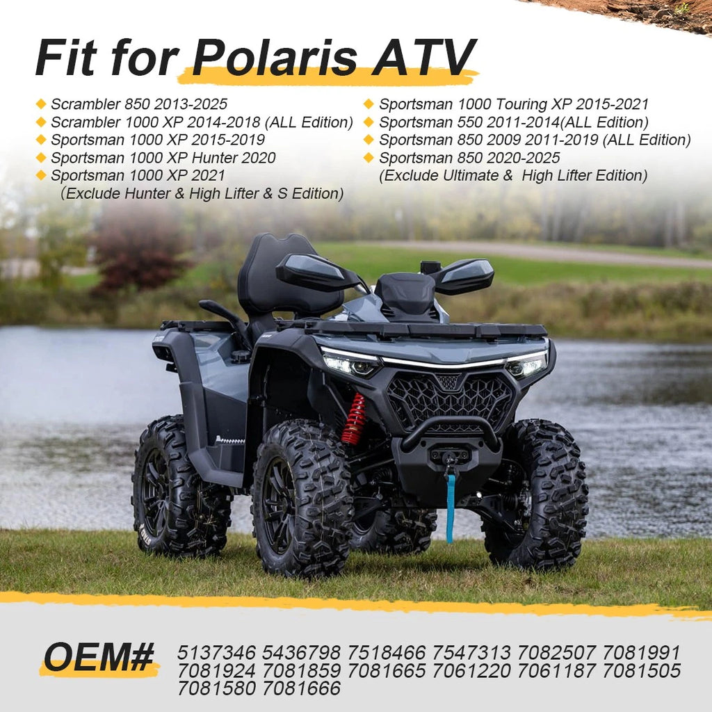 Front A-Arm Bushing Ball Joint Kit for Polaris Scrambler 850 1000 XP (2014–2018)