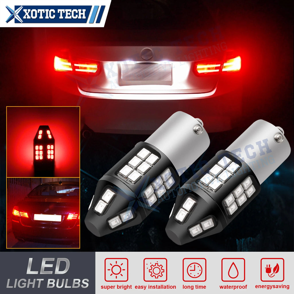 Red LED Strobe Brake Light Bulbs for Mercedes-Benz B-Class (2005–2011)
