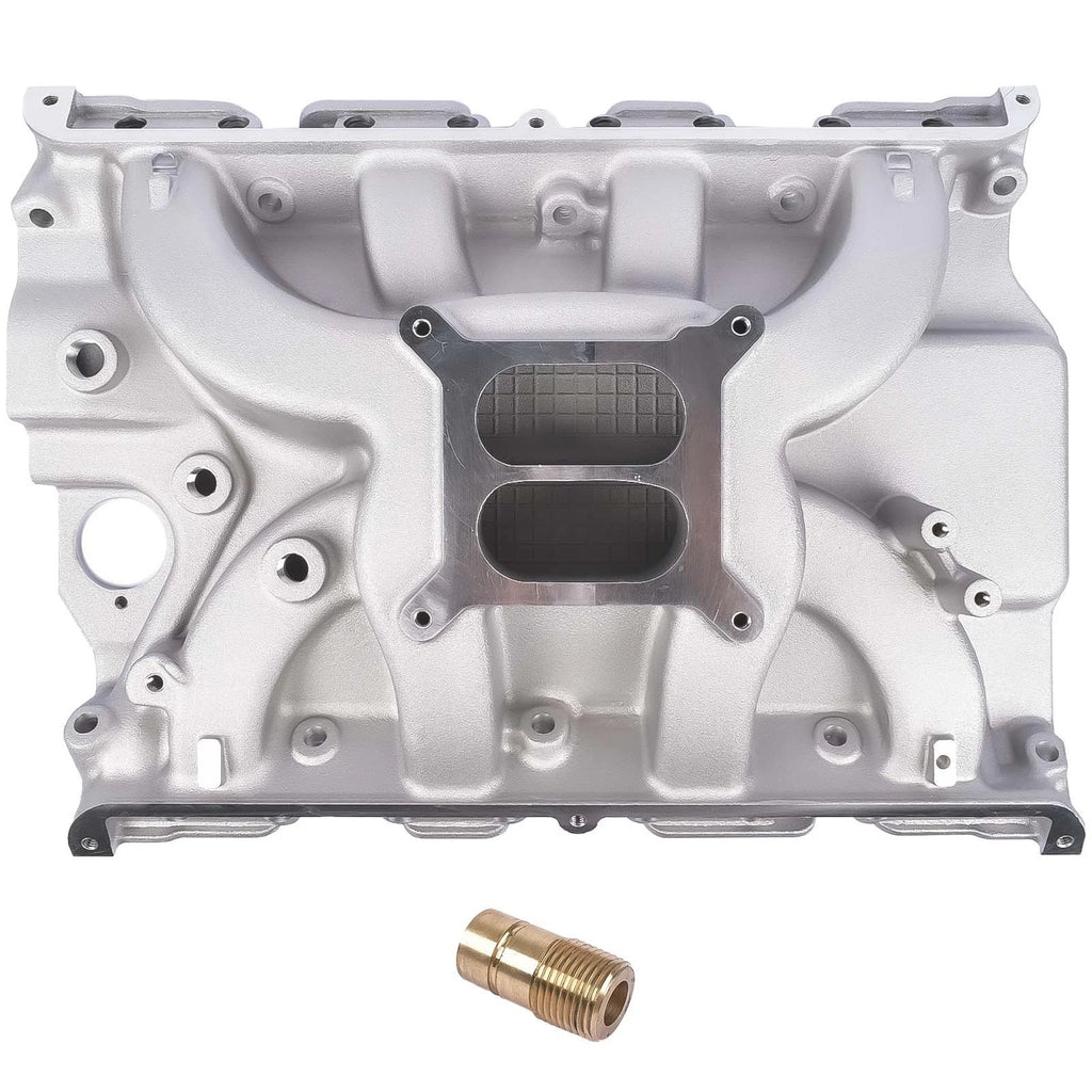 Dual Plane Satin Intake Manifold for Ford FE 390 406 410 427 428 (1968–1972)