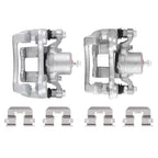 Pair Rear Brake Calipers w / Brackets for Kia Optima 2.4L 2011-2015 19-B6457