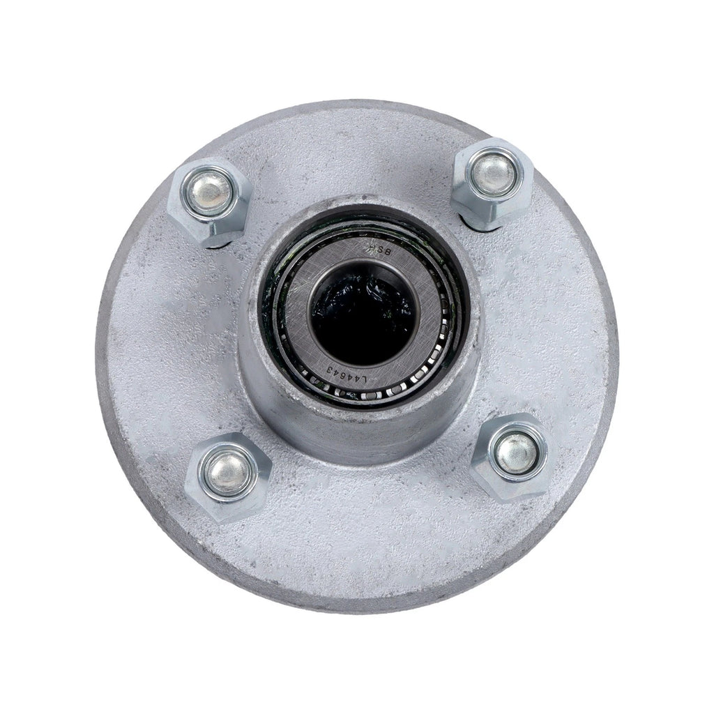 2X Galvanized Trailer Hub Kit for Trailer (2000 lbs, 4 on 4)
