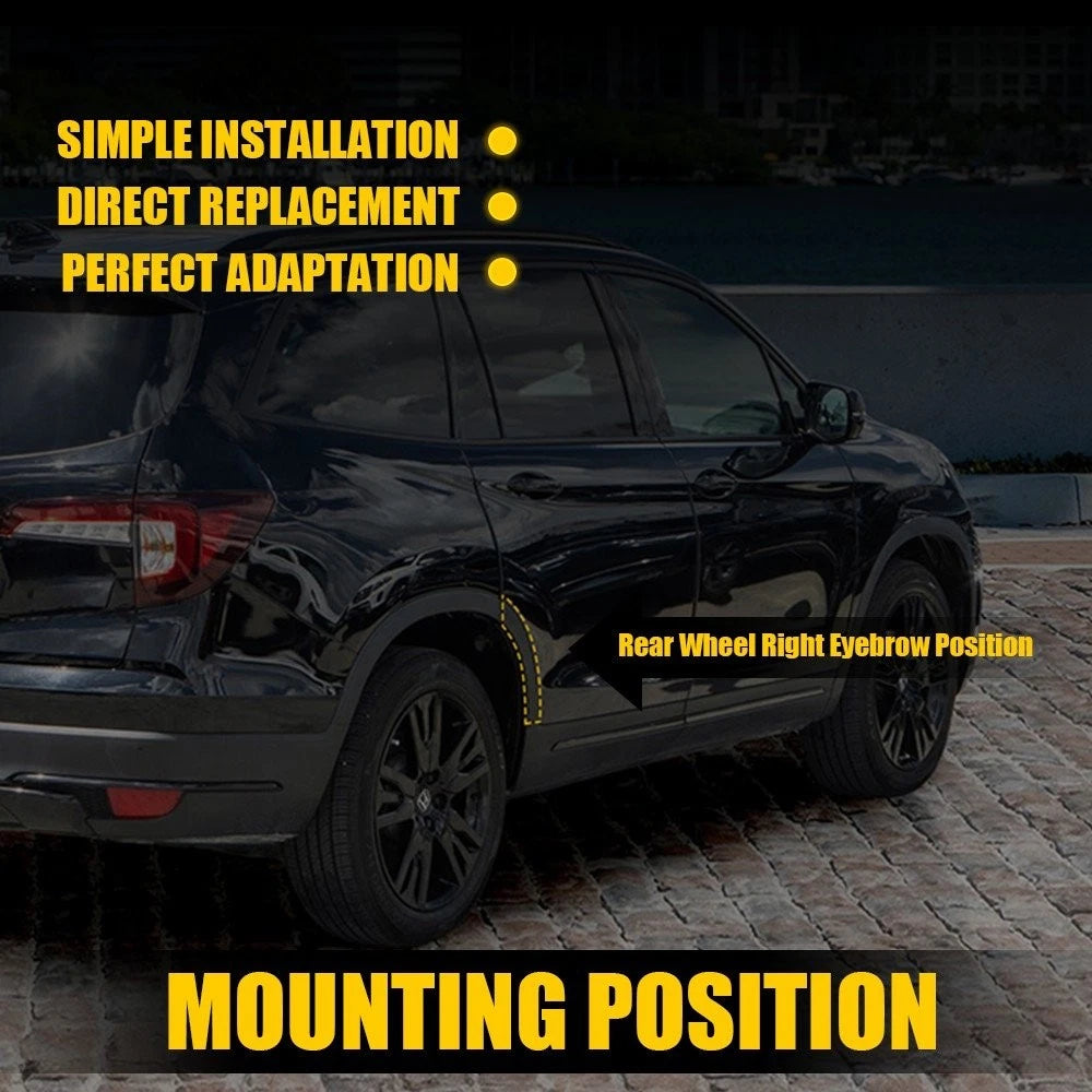 Rear Right Door Wheel Arch Molding for Honda Pilot (2016â2022)