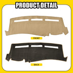 Dash Cover Mat for Chevy Silverado Tahoe (2001–2006)
