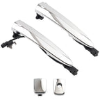 Front Door Handle for Nissan Maxima (2009–2014) 806469N00A Silver Plastic