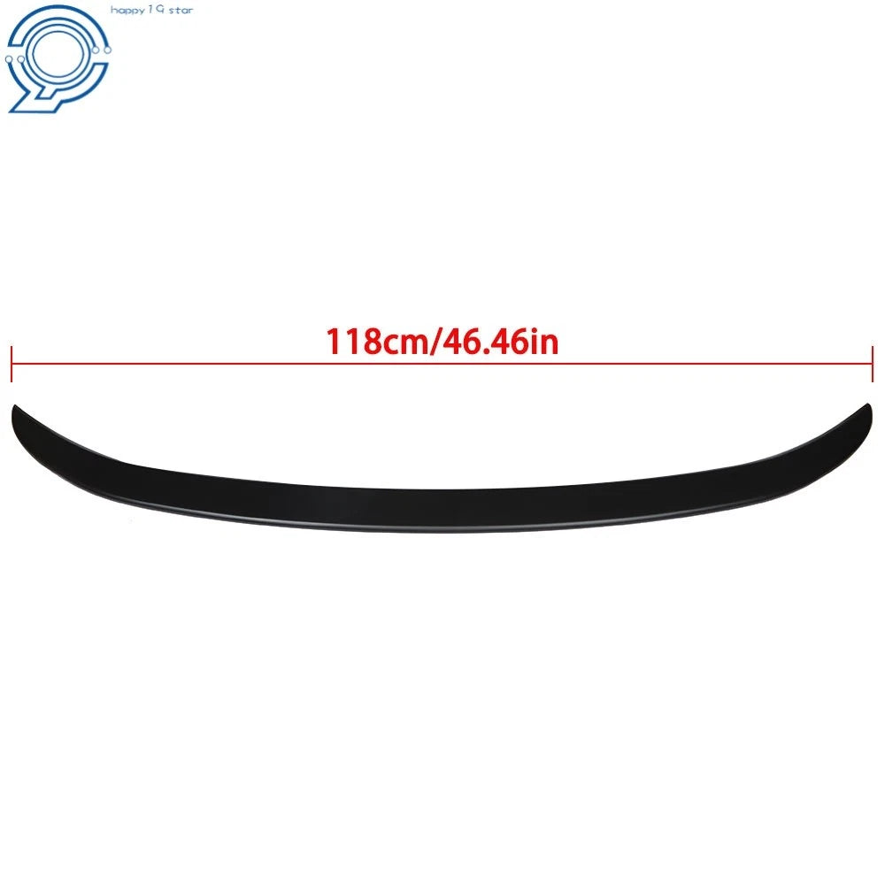 Matte Black Trunk Spoiler for Toyota Corolla (2014–2019)