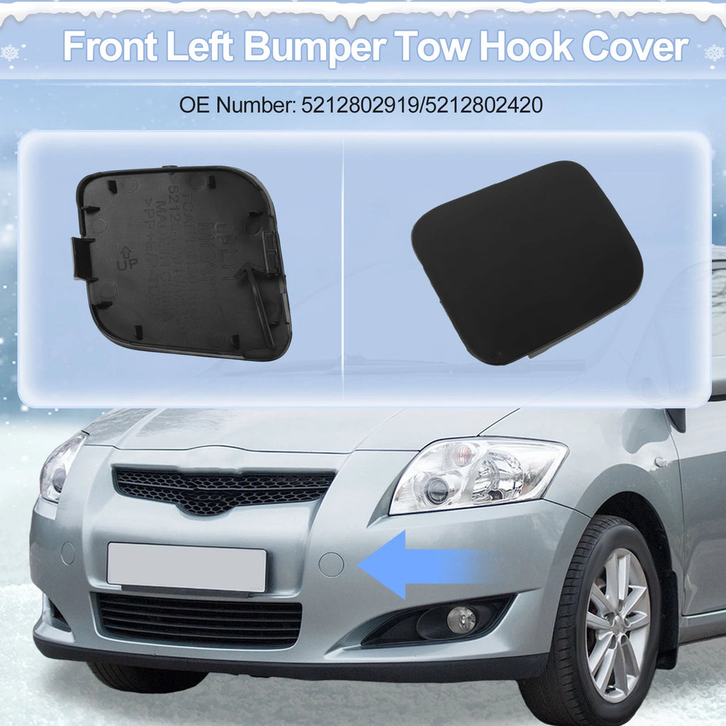 Tow Hook Cover Cap for Toyota Auris (2016–2018) No. 5212802919