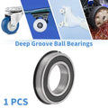 Deep Groove Ball Bearing 6210NR2RS for Scooter Skateboard (50x90x20mm)