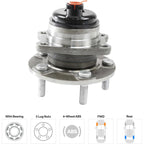 Wheel Hubs for Dodge Grand Caravan (2001–2007) Rear LH & RH with Bearing