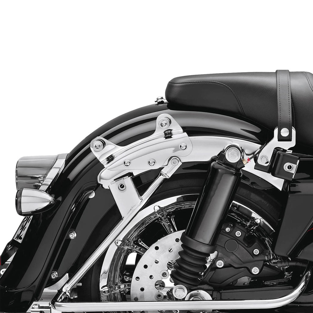 Chrome 4 Point Docking Hardware Kit for Harley Touring Street Glide (2009–2013)