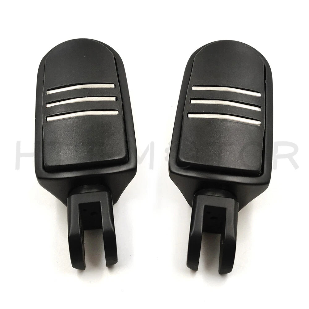 Steamliner Black Footpeg Footrest for Harley FXBB FXBR FXBRS FXLR (2018–2023)