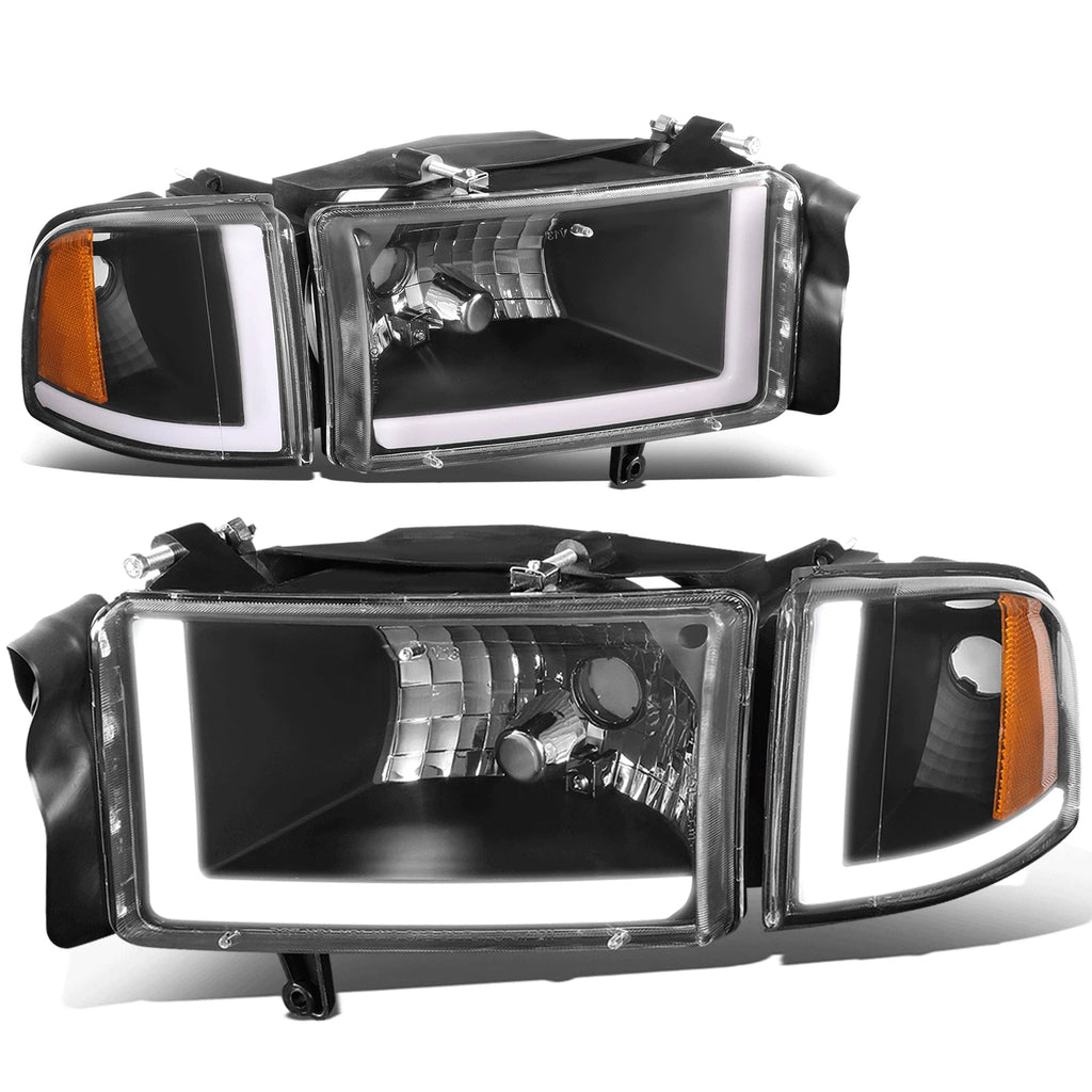 LED DRL Headlight Lamps for Dodge Ram 1500 2500 3500 (1994–2002)