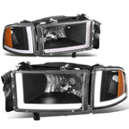 LED DRL Headlight Lamps for Dodge Ram 1500 2500 3500 (1994–2002)