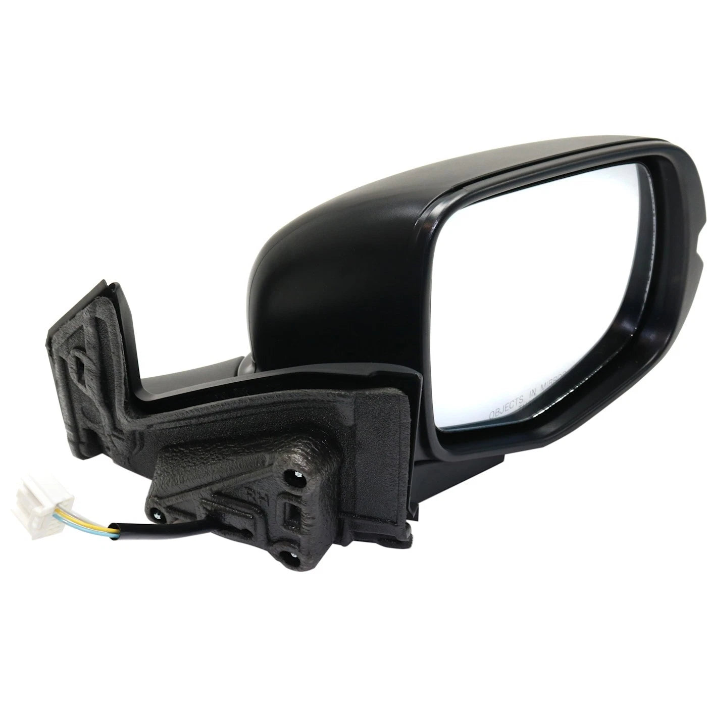Power Textured Black Passenger Side Mirror for Honda Pilot