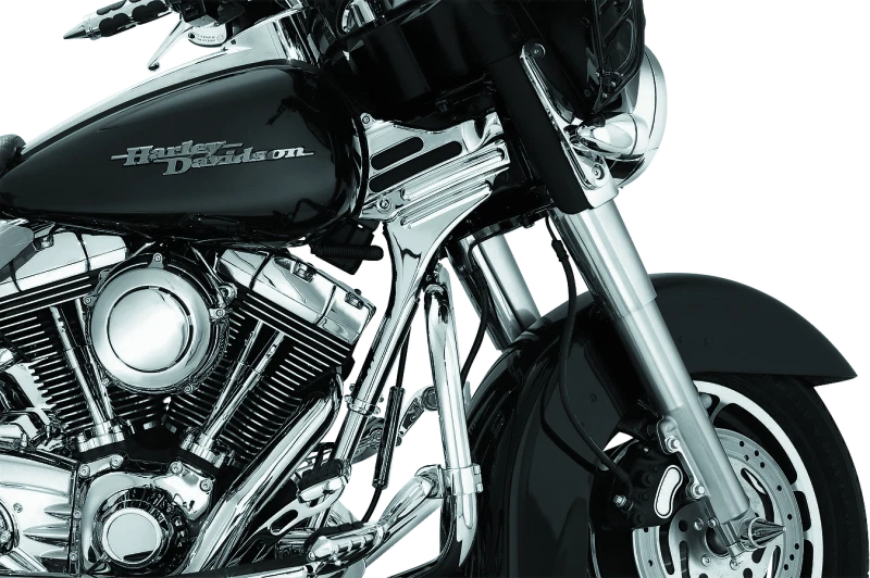 Kuryakyn Deluxe Neck Cover Kit for Harley Touring Models (2002–2003)