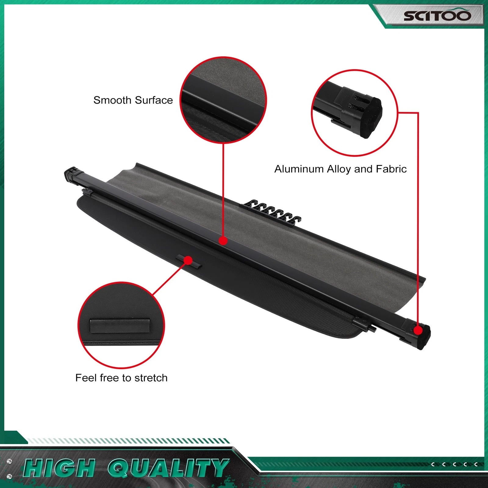 Retractable Tonneau Cover for Honda CR-V (2002–2006)