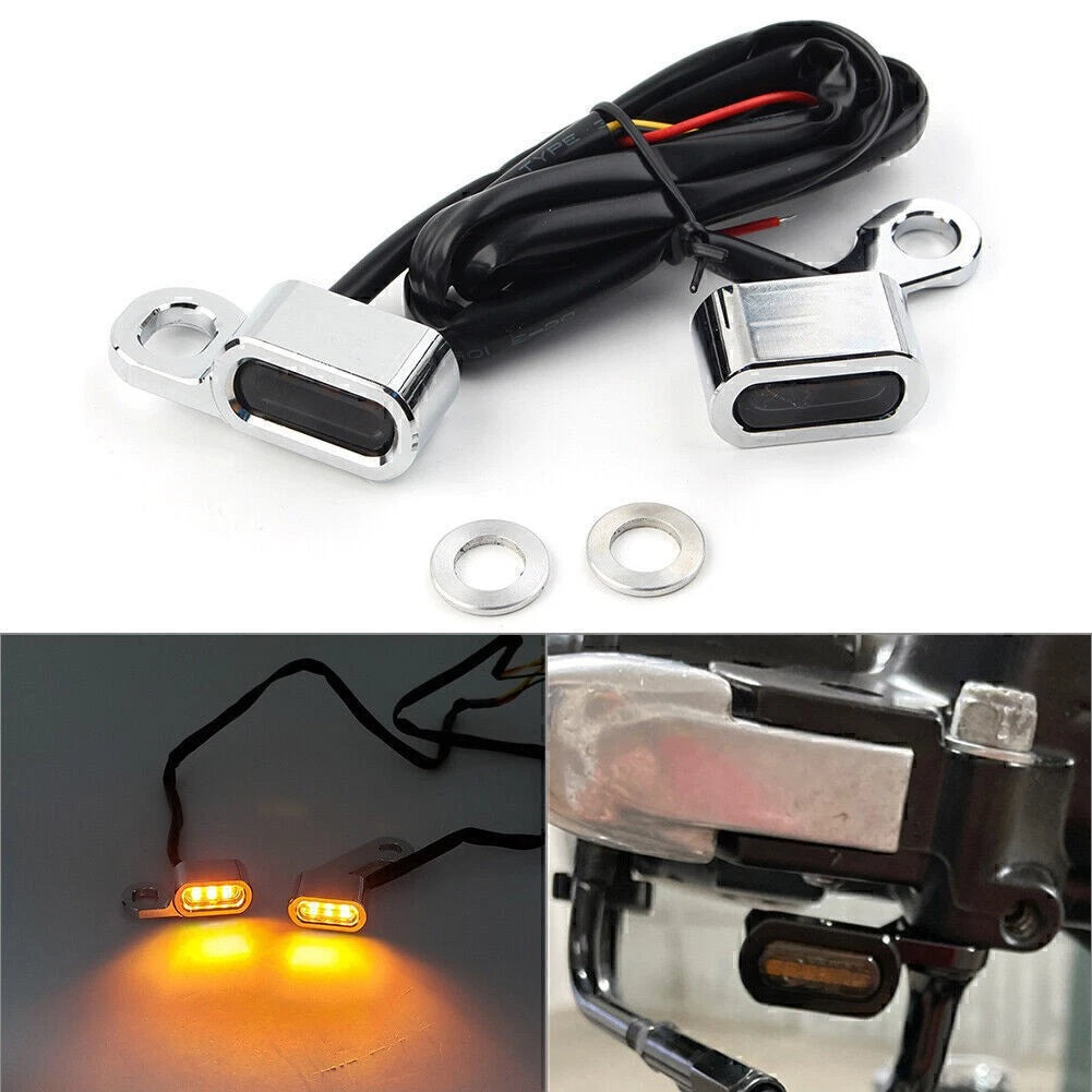 LED Turn Signal Indicator Amber Light Blinker for Mini