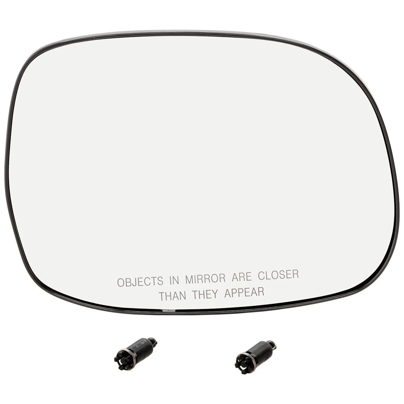 Mirror Glass for Toyota Sequoia (2001–2007) with Backing Plate, Passenger Side
