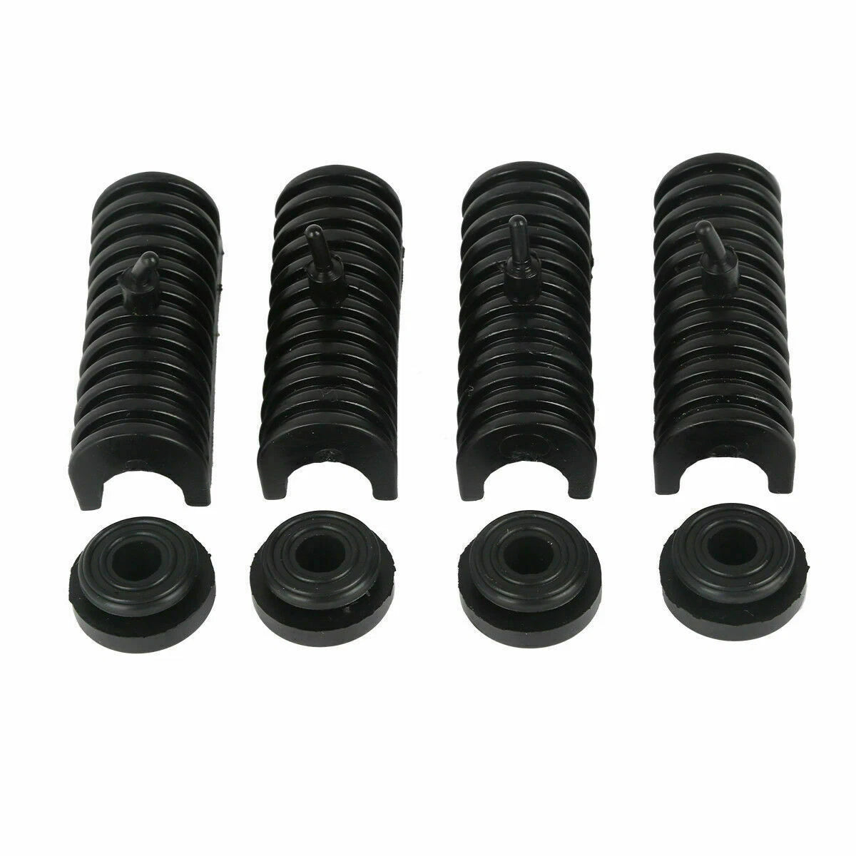 16x Rubber Grommet Support Cushion for Harley Touring (1997–2023) 90764-93
