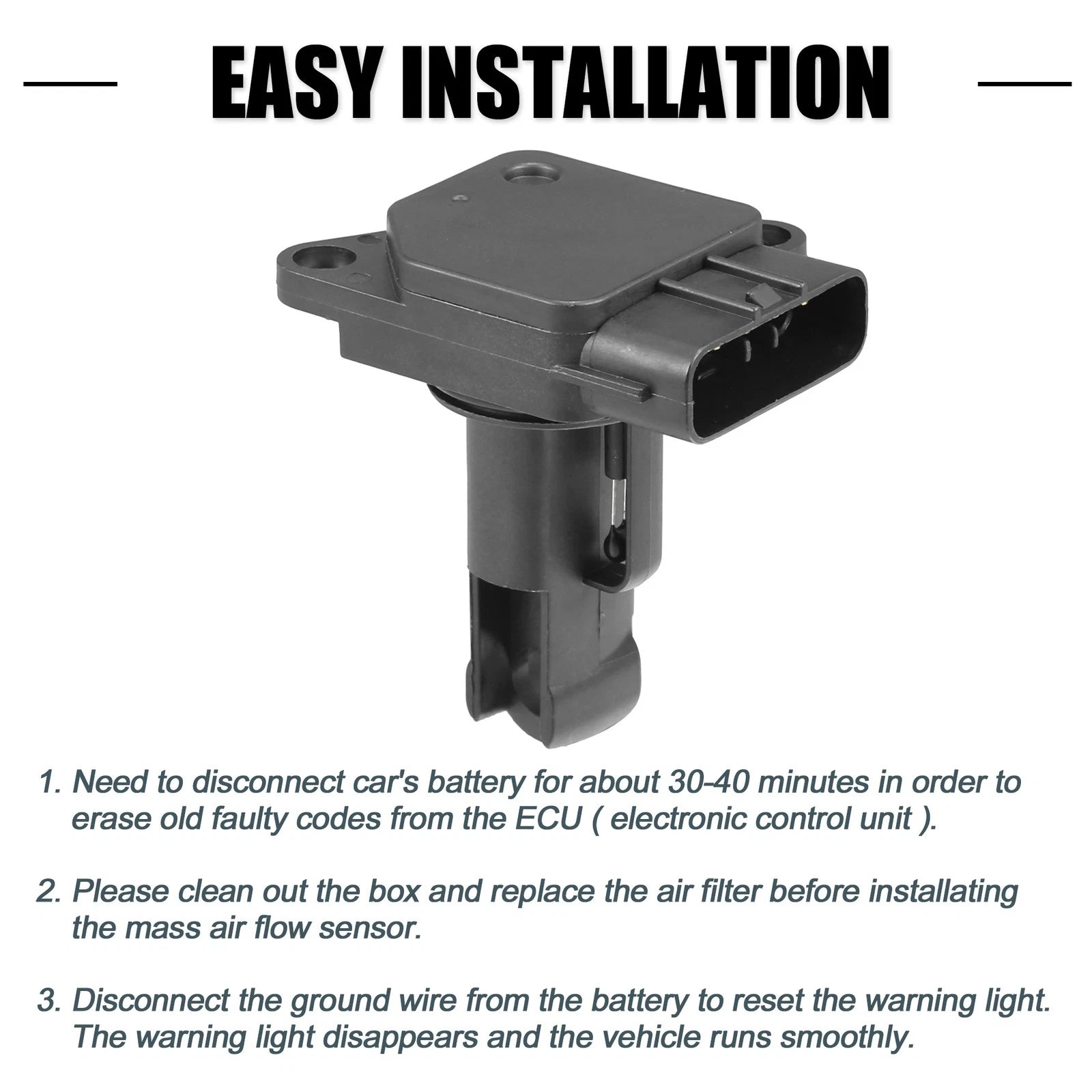Mass Air Flow Sensor for Mazda CX-7, Subaru (No.L3K9-13-215)