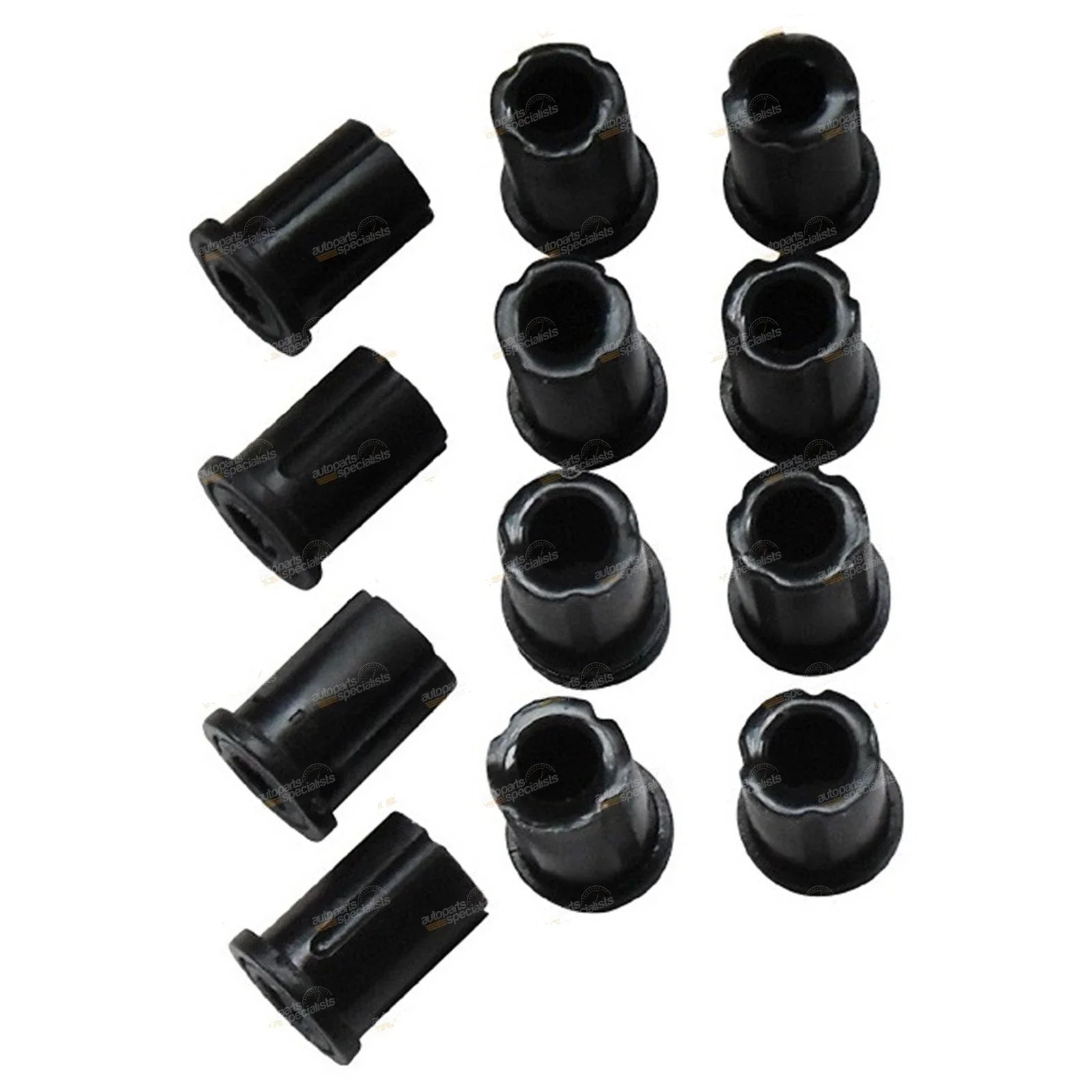 Front Leaf Spring + Shackle Rubber Bush Kit for Toyota FJ45 HJ45 LWB(1969���1980)