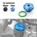 CNC Aluminum Oil Filler Cover Plug Cap for Suzuki DR650SE DR650S (1996–2024)