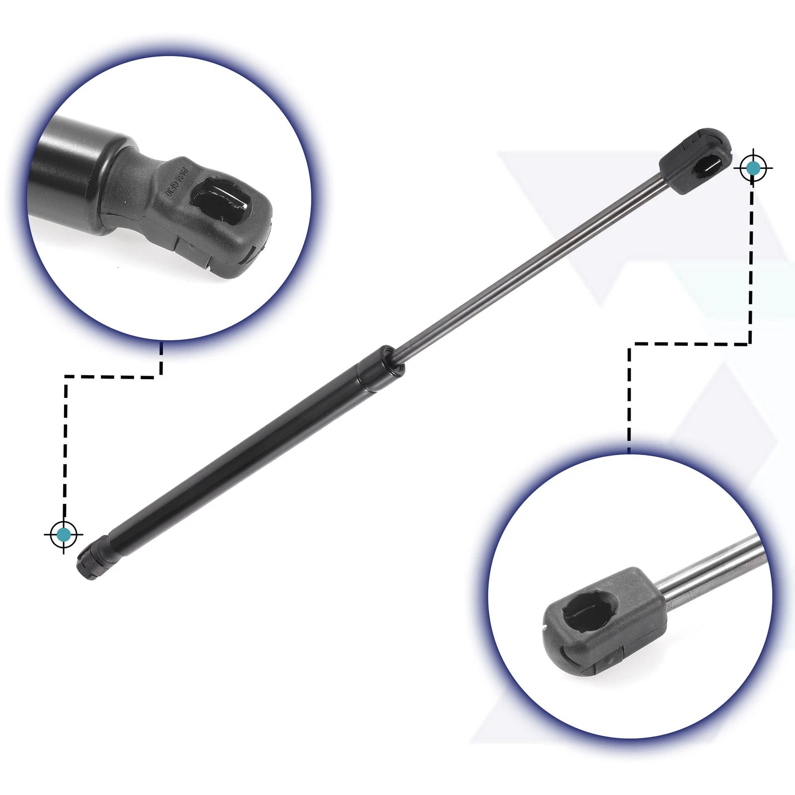 Set of 2 Rear Hatch Lift Support Gas Struts for Hyundai i30 FD GD (2007–2017)