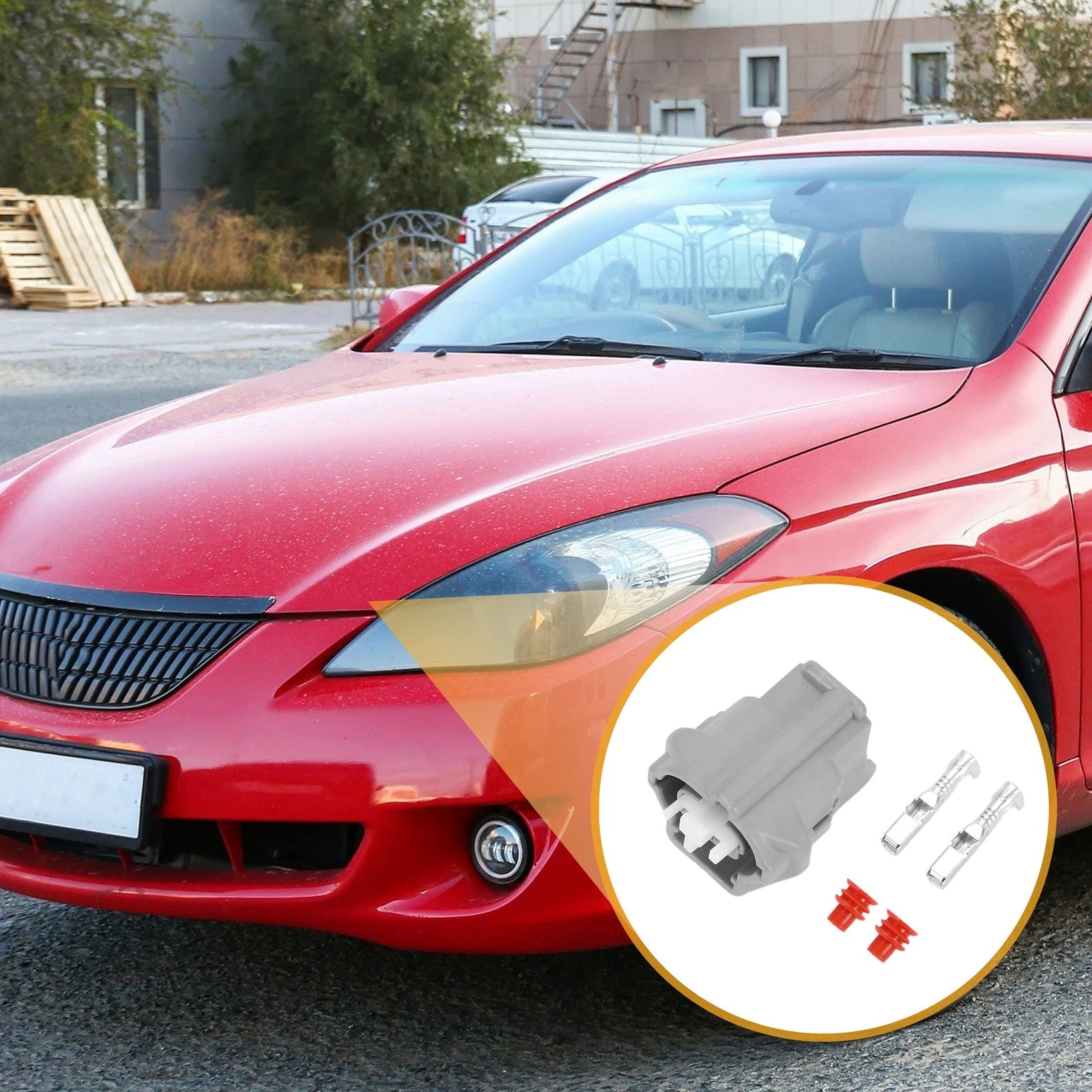 2 Pin Wiper Water Spray Motor Connector Plug for Nissan 