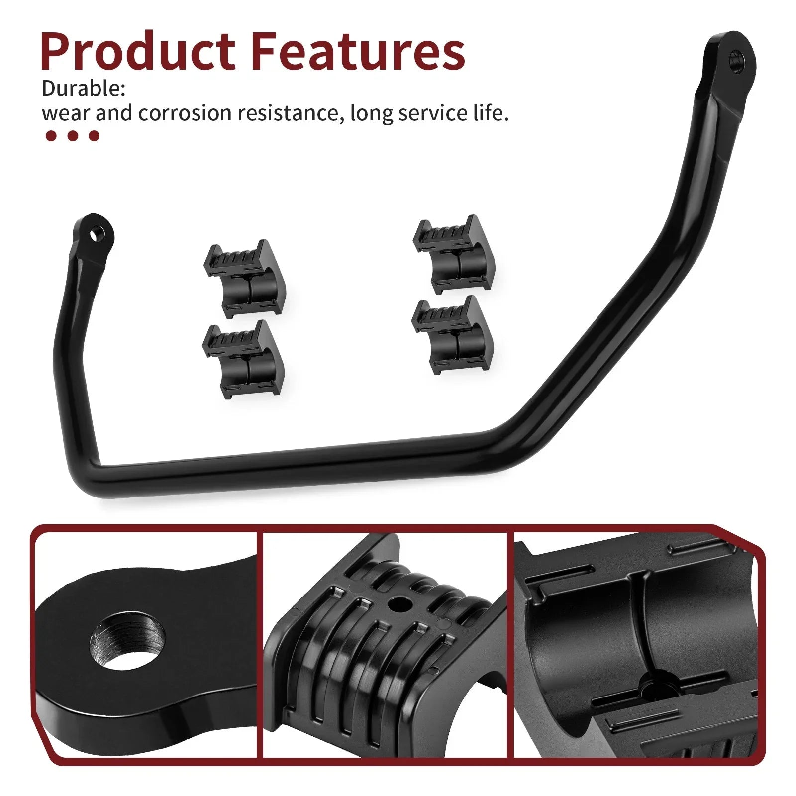 Stabilizer Sway Bar And Bushings Kit for Polaris RZR Turbo XP/XP 4 (2016–2021)