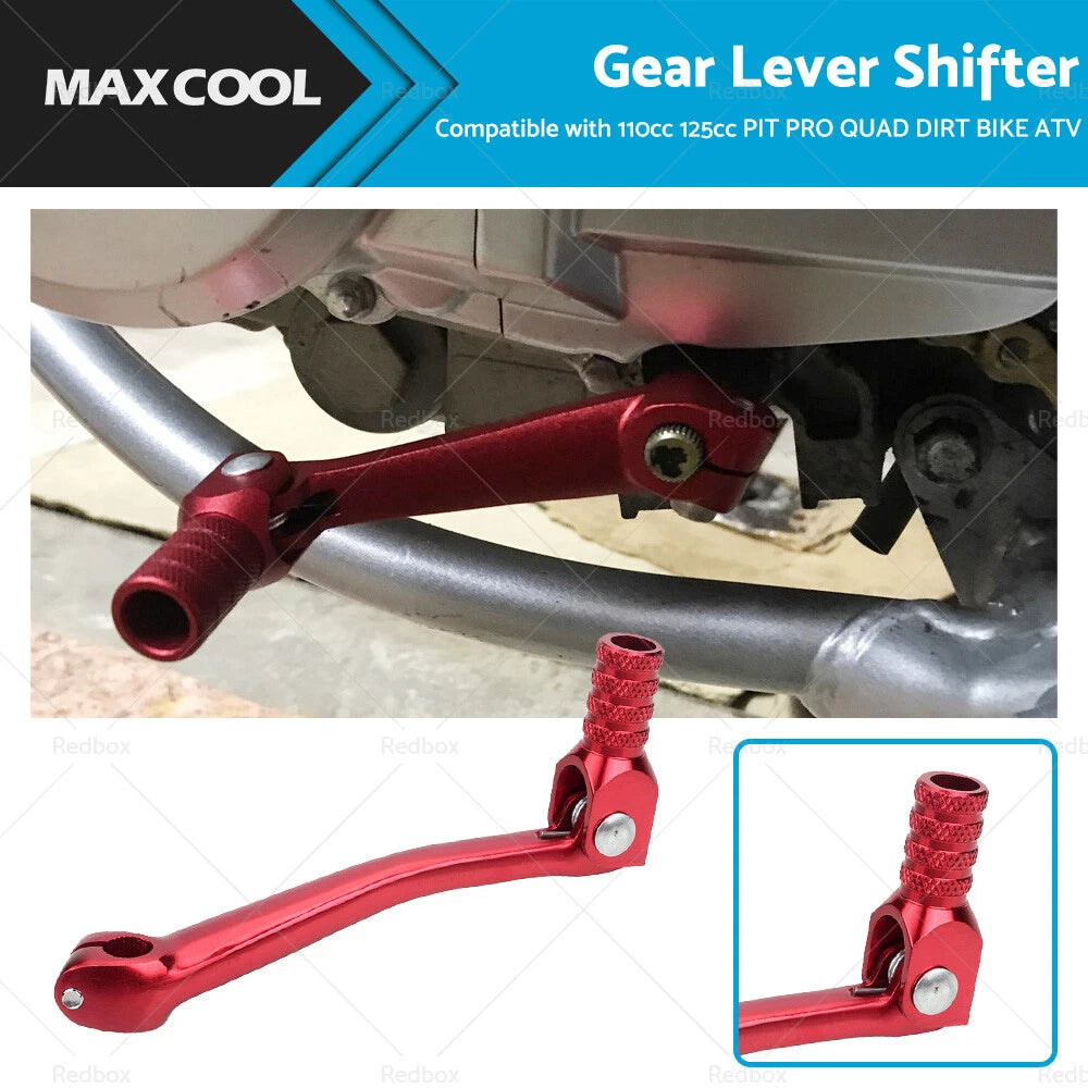 Gear Lever Shifter Handle for 110cc 125cc Pit Pro Quad Dirt (158mm 11mm)