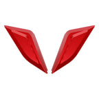 CNC Mirror Block Off Plates Red for Ducati Panigale V4 (2018–2023)