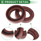 Set of 5 Oil Seal Rotary Shaft Seal FKM Rubber 27x43x9mm