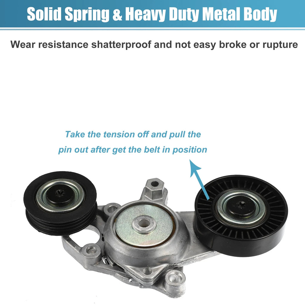 Belt Tensioner Pulley Assembly 16601-0V010 for Toyota Camry (2010–2011)