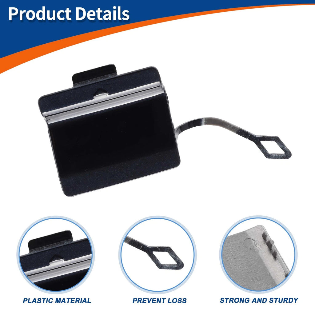 Rear Car Bumper Tow Hook Cover No. 51127240133 for BMW 5 Series (2010–2017)