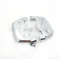 Chrome Passenger Footboard Covers for Harley Street Bob/Road Glide/Street Glide (2018–2023)